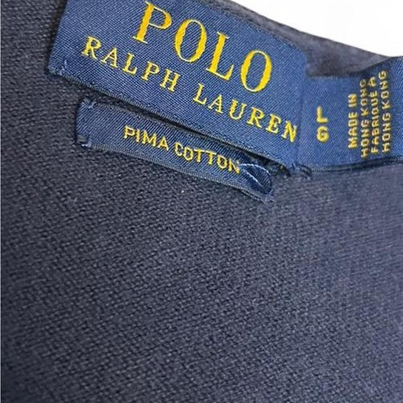 Vintage Ralph Lauren Navy Cardigan 🤍 Classic Old Money Minimalist - Picture 4 of 4